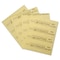 Rubbermaid Commercial Sorbent Pad, Universal, 16 oz Vol Absorbed per Pkg, 20 in x 16 1/2 in, Yellow, 22 PK FG425200YEL - alternate 2